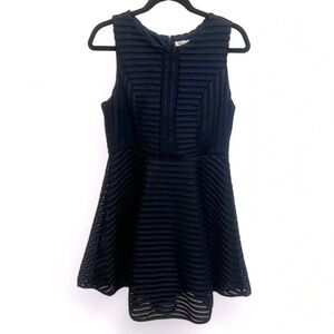 Sophia + Zeke navy blue textured skate dress size XL
